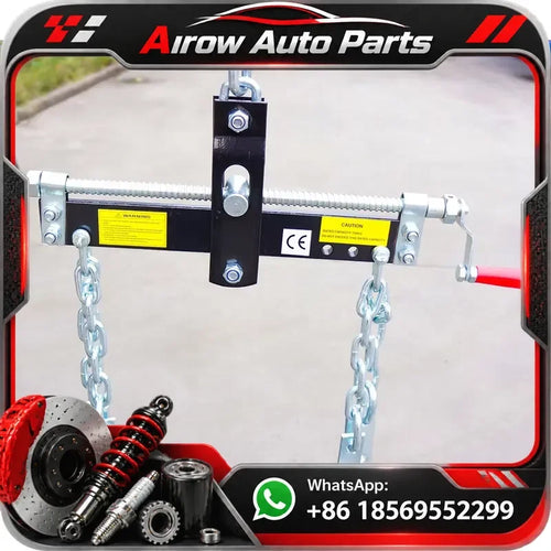 2000LB Dual Hook Engine Support Hoist Leveler Steel 2 Point Lift