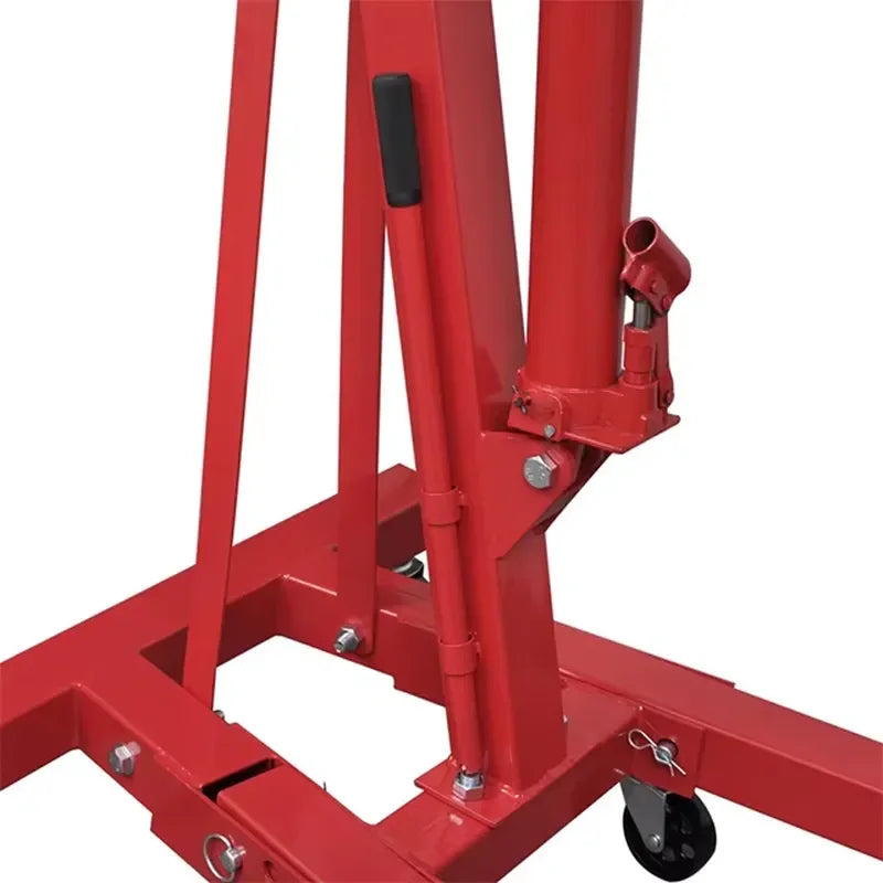 2 Ton Hydraulic Folding Engine Crane with Wheels Workshop Garage Motor