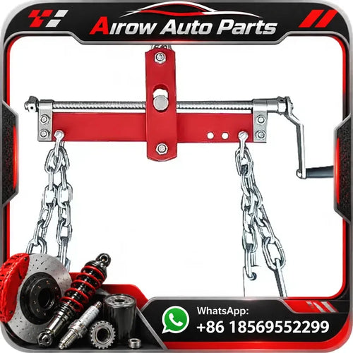 2000LB Dual Hook Engine Support Hoist Leveler Steel 2 Point Lift