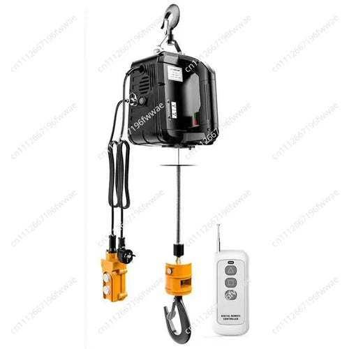 Heavy-Duty 500kg Portable Electric Hoist – Industrial Mini Crane for